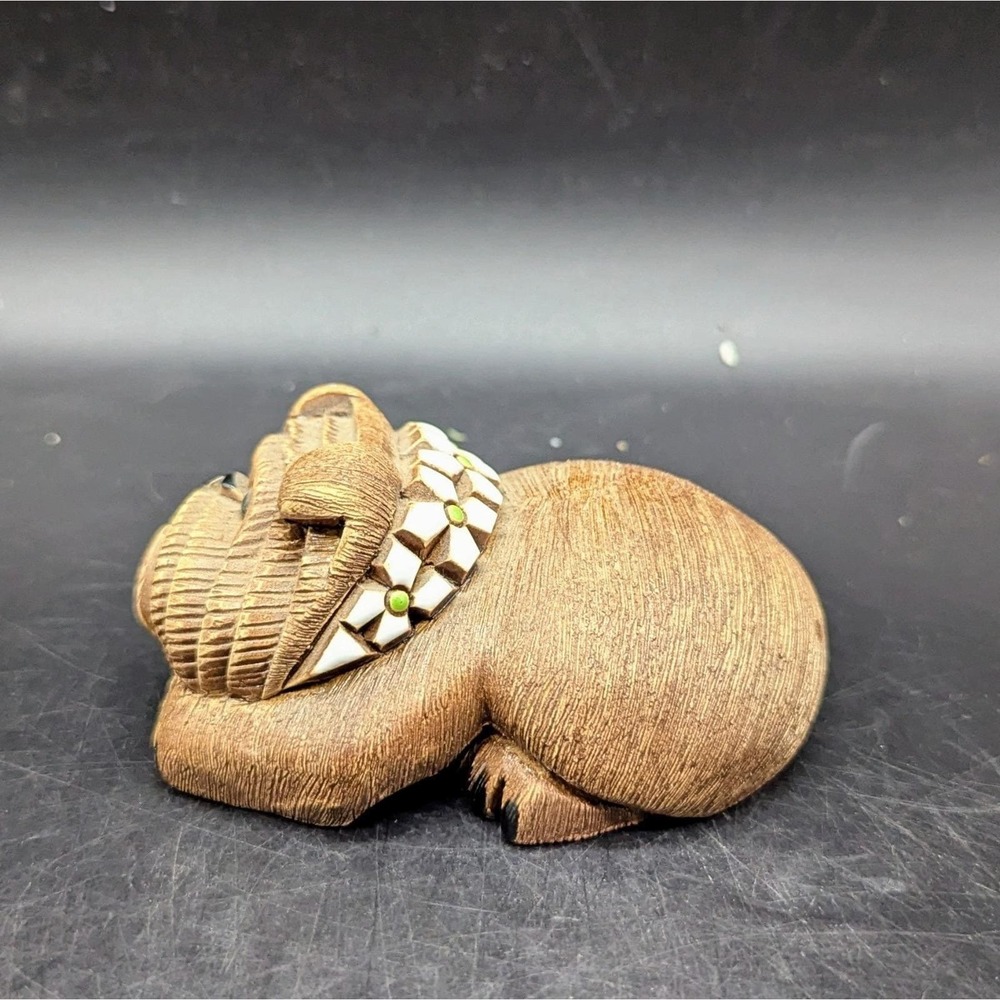 Artesania Rinconada Classic #105 Bulldog Figurine Retired 1998 Ceramic Dog